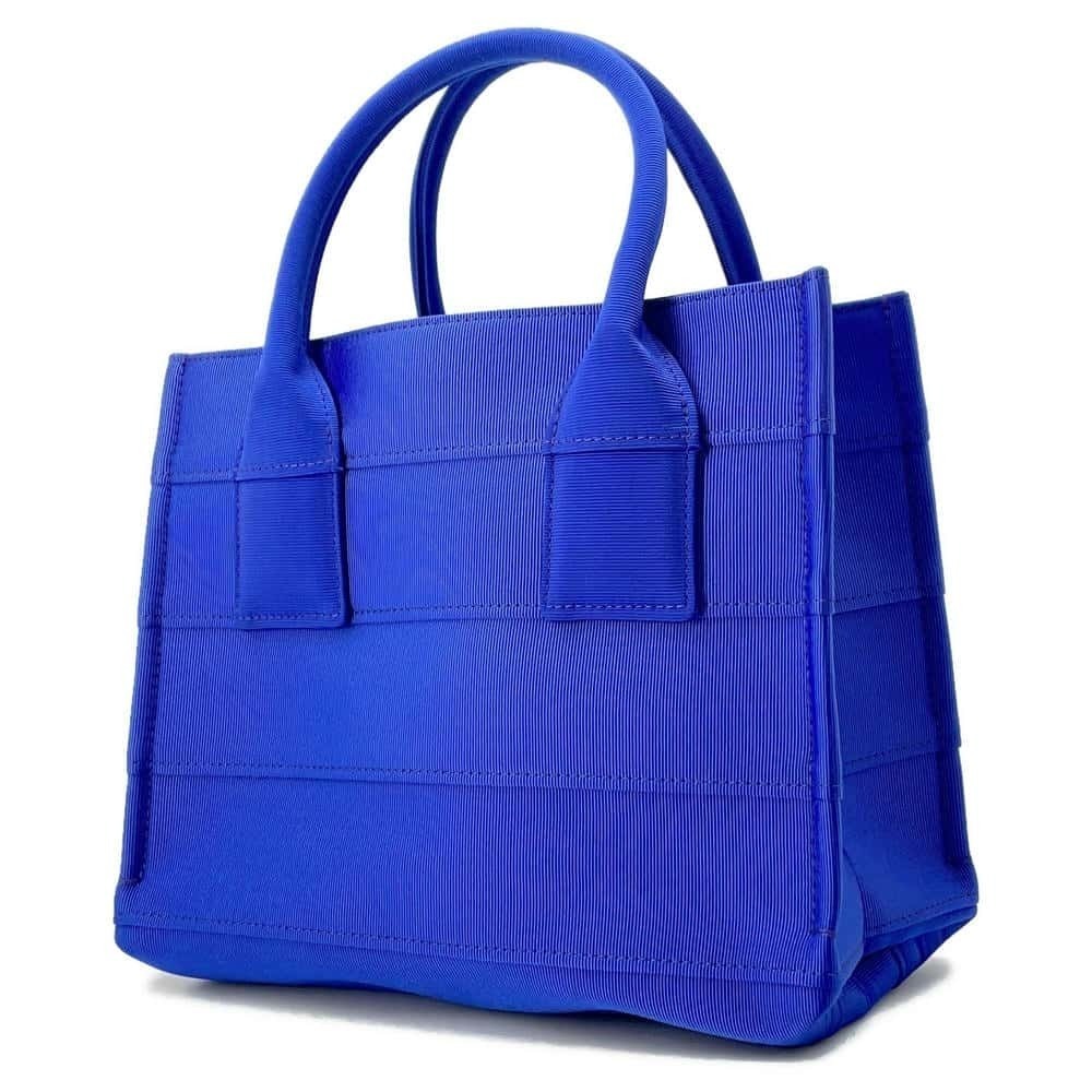 Salvatore Ferragamo logo handbag canvas bag